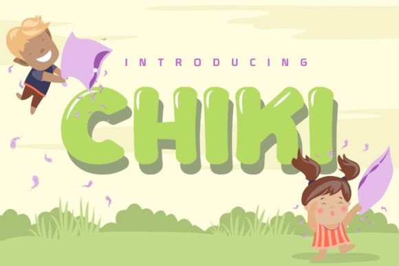Chiki: The Playful Display Font for Bold, Creative Projects