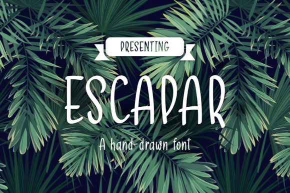 Escapar Font: A Creative Script for Modern Design Projects
