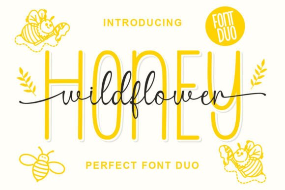 Honey Wildflower: The Font Duo That Feels Like Sunshine