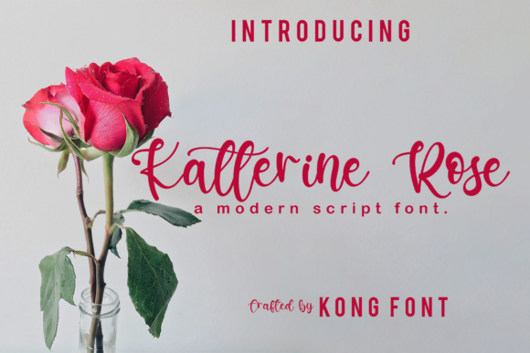 Katterine Rose: A Playful Script for Modern Branding