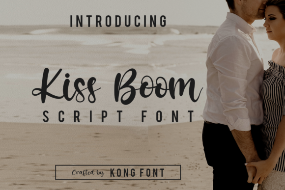 Kiss Boom: A Playful Script Font for Modern Brands