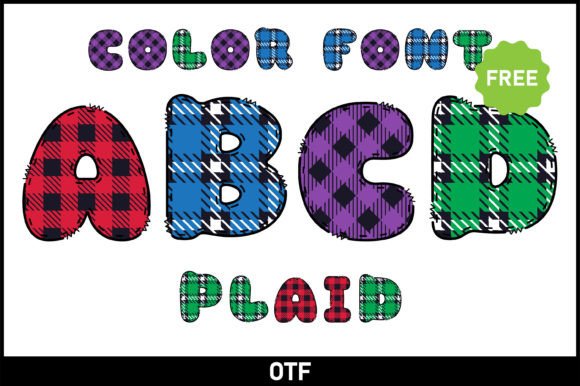 Plaid: A Typeface for Playful, Artistic Design Projects