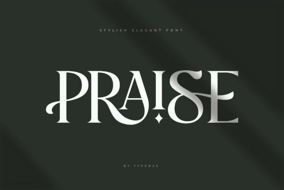 Praise: The Stylish Font for Timeless Branding