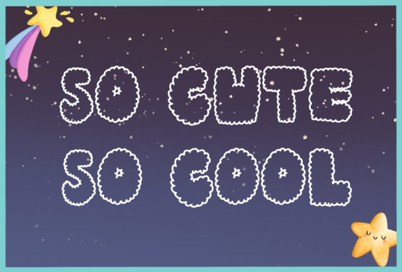 So Cute so Cool: Your New Favorite Quirky Display Font