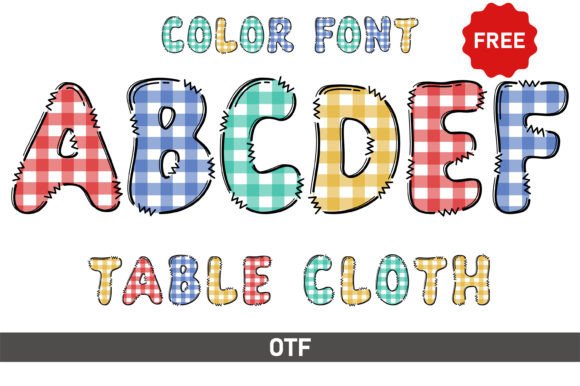 Table Cloth: A Playful Font for Creative Brands