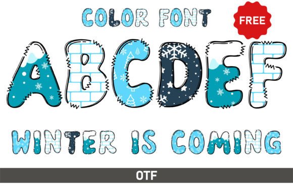 Winter is Coming: A Playful Font for Creative Brands